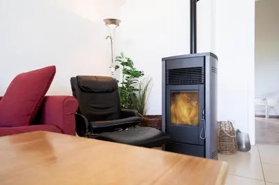 Ein Sitzbereich in der Unterkunft Strandpark Sierksdorf H082