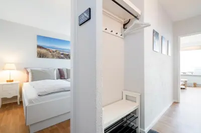 Ein Bett oder Betten in einem Zimmer der Unterkunft Ferienpark Sierksdorf App 322 - Strandlage