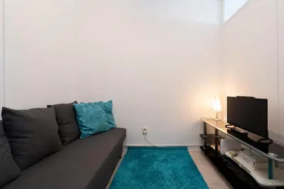 TV/Unterhaltungsangebot in der Unterkunft Panoramic App A02-9 Schick-Lounge