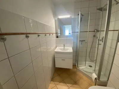 Ein Badezimmer in der Unterkunft Traumblick auf‘s Meer