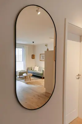 Ein Bett oder Betten in einem Zimmer der Unterkunft Holt Stuuv