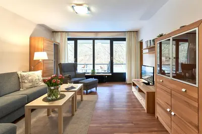 TV/Unterhaltungsangebot in der Unterkunft Strandresidenz Timmendorfer Strand Apartment 215