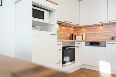 Küche/Küchenzeile in der Unterkunft Strandresidenz Sierksdorf Nr 03