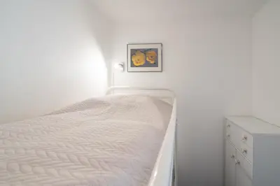 Ein Bett oder Betten in einem Zimmer der Unterkunft Strandresidenz Sierksdorf Nr 03