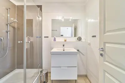 Ein Badezimmer in der Unterkunft Hansa Residenz II Hansa-Residenz II Appartement 9