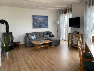 TV/Unterhaltungsangebot in der Unterkunft Neu! Strandnah bis 6 Pers Haus B