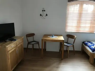 TV/Unterhaltungsangebot in der Unterkunft Neu! Strandnah bis 6 Pers Haus A