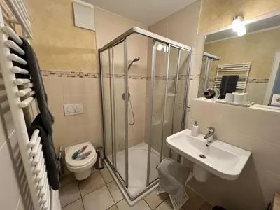 Ein Badezimmer in der Unterkunft Wilhelm 7