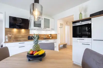 Küche/Küchenzeile in der Unterkunft Villa Dornkamp 1