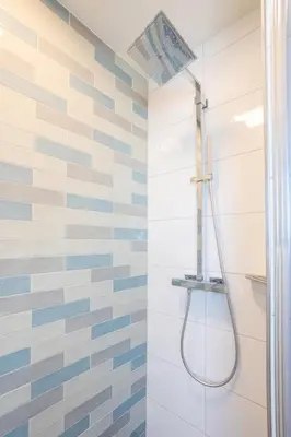 Ein Badezimmer in der Unterkunft Villa Dornkamp 6