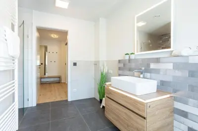 Ein Badezimmer in der Unterkunft Villa Dornkamp 2