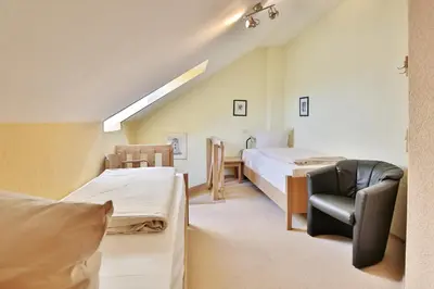Ein Bett oder Betten in einem Zimmer der Unterkunft Residenz Ostseestrand Appartement 27