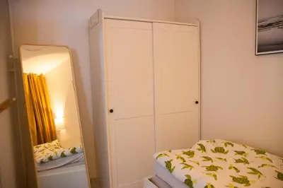 Ein Bett oder Betten in einem Zimmer der Unterkunft Ferienpark Sierksdorf App 630 - Strandlage