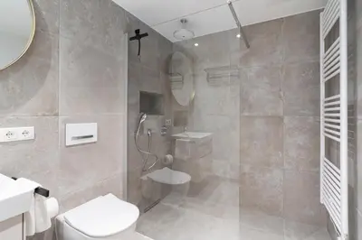Ein Badezimmer in der Unterkunft Sturmfrei Lounge 2