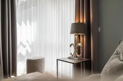Ein Sitzbereich in der Unterkunft Sturmfrei Lounge 2