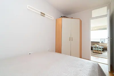Ein Bett oder Betten in einem Zimmer der Unterkunft Ferienpark Sierksdorf App 537 - Strandlage