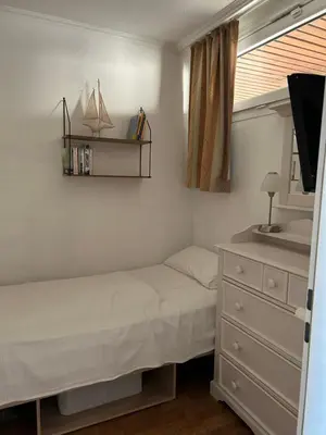 Ein Bett oder Betten in einem Zimmer der Unterkunft Dara‘s Traumblick
