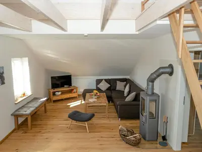 TV/Unterhaltungsangebot in der Unterkunft Ferienwohnung Meer und Muh