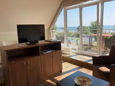 TV/Unterhaltungsangebot in der Unterkunft Maris Ferienwohnung Nr 47